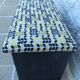 Wooden storage chest or bed end with padded top - Totally real