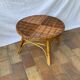Table basse en rotin