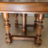 Solid walnut table
