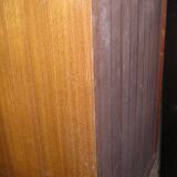 Showcase - Brissac secretary 1960 in oak and veneer