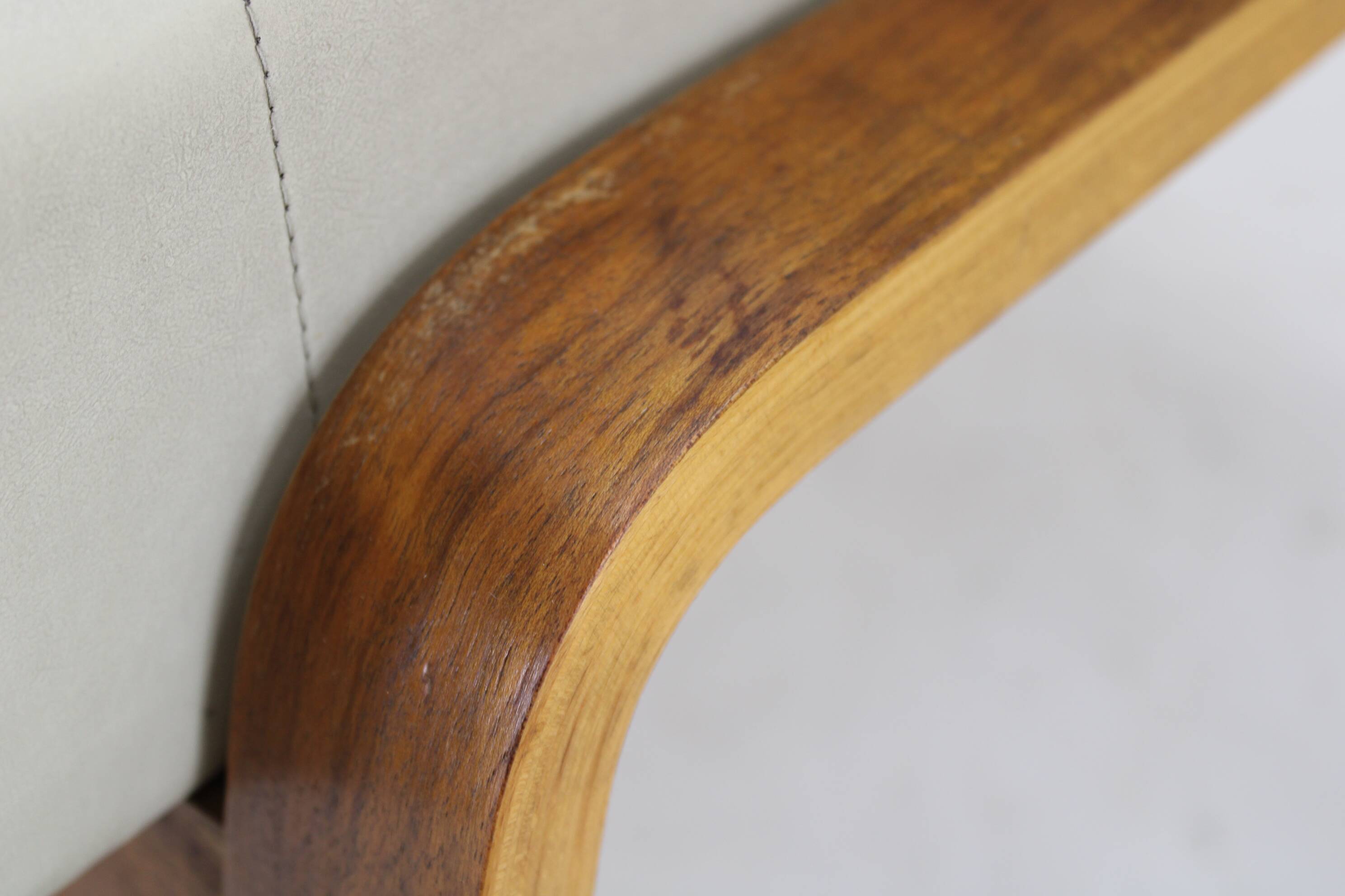 1970s Ludvik Volak Pair of Side Chairs by Drevopodnik Holesov , Czechoslovakia