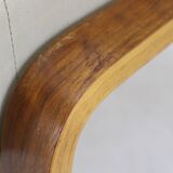 1970s Ludvik Volak Pair of Side Chairs by Drevopodnik Holesov , Czechoslovakia