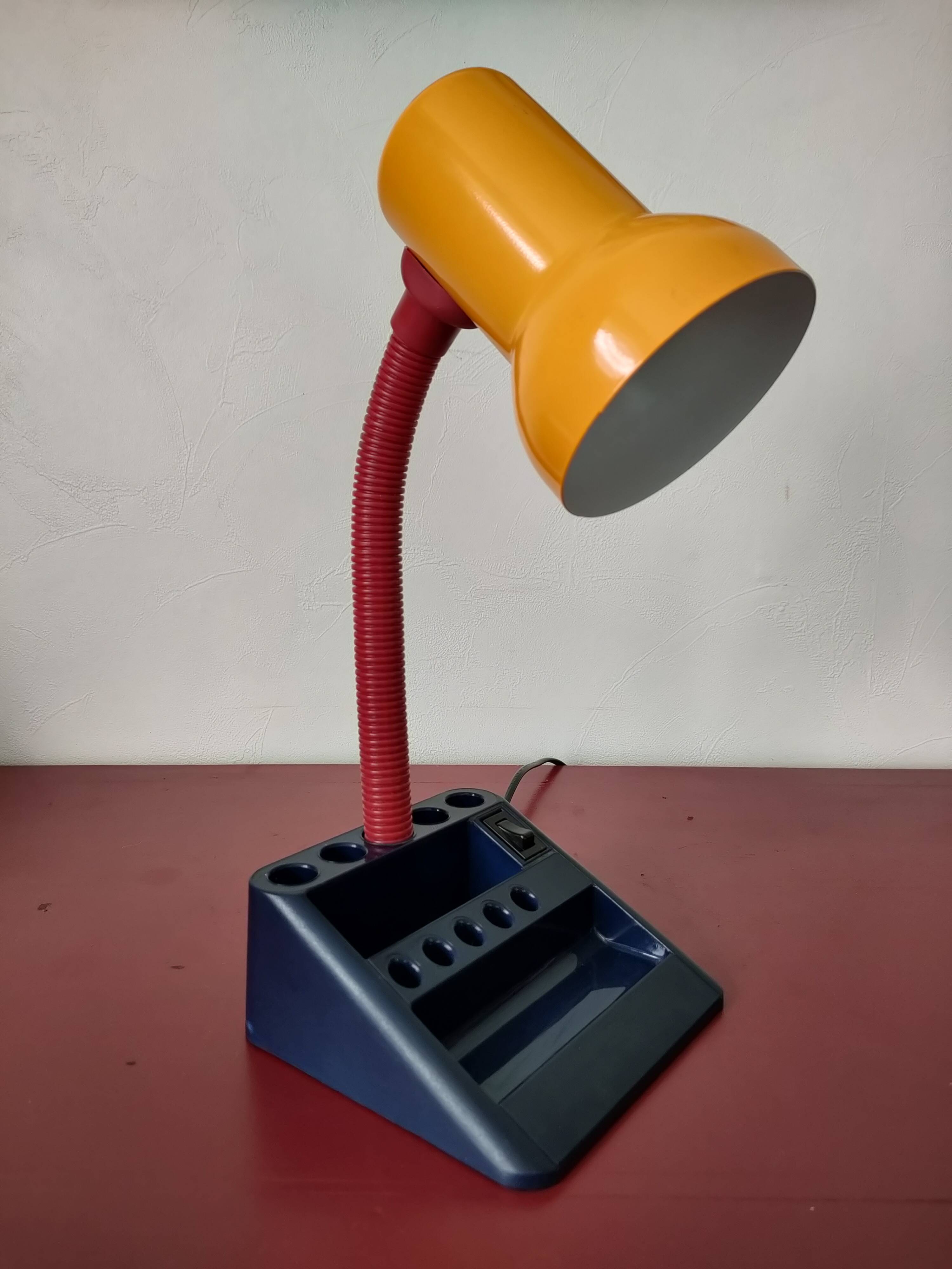 Memphis Organizer Desk Lamp - Everise - 90s