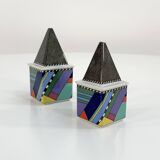 Salière et Poivrier Scenario Metropol de Barbara Brenner pour Rosenthal, 90