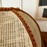 Vintage fringed pendant light