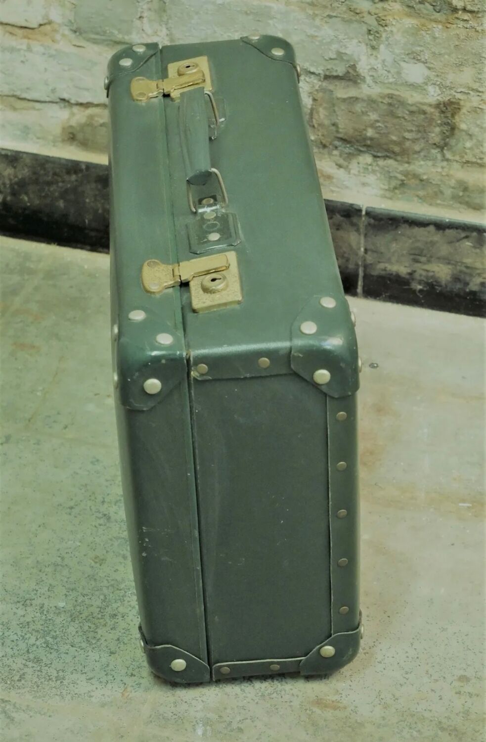 Vintage travel suitcase