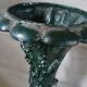 Antique cast iron vase