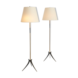 Pair of floor lamps, Italy - 1950