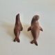 Pair of teak figurines, norway, 1960s