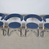 Tubular chairs cantilever 1970