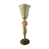 Murano glass candlestick