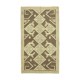 1970s handwoven distressed anatolian beige carpet 140 cm x 250 cm