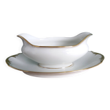 Betoule and Legrand Limoges porcelain sauceboat