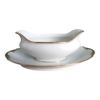 Saucière en porcelaine de Limoges Betoule et Legrand