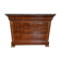 Commode Louis-Philippe en noyer loupe et marbre noir - XIXe siècle