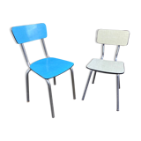 Pair of chairs in formica