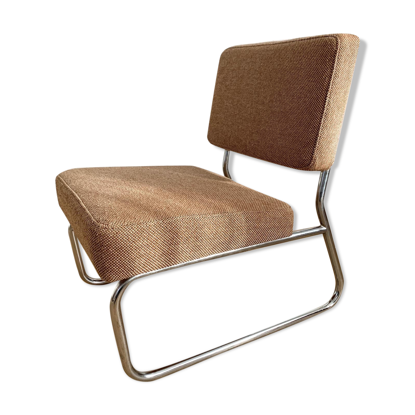 70s chrome and wool heater