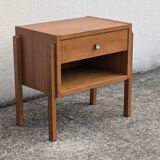 Vintage 1960s Modernist Bedside Table