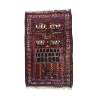 Oriental pure wool rug 83 x 137cm