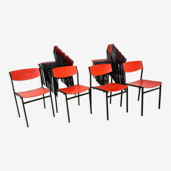 Lot de 25 chaises de Gijs Van Der Sluis