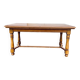 Grande table bois massif table de ferme