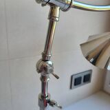 Vintage articulable chrome lamp