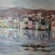 Nicole Marc – Poros, Greece – signed oil on canvas – 65 x 54.5 cm