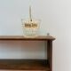 Old wooden wall shelf