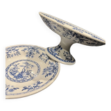 Assiette et plat compotier Luneville