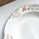Lot de 4 assiettes creuses vintage Sarreguemines modèle Béarn fleurs