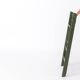 Set of 4 Vintage Green Folding Chairs, German Beech Wood Chairs,  60s–70s