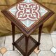 Art Deco wooden console table dimensions: height - 107 cm - width - 38 cm -