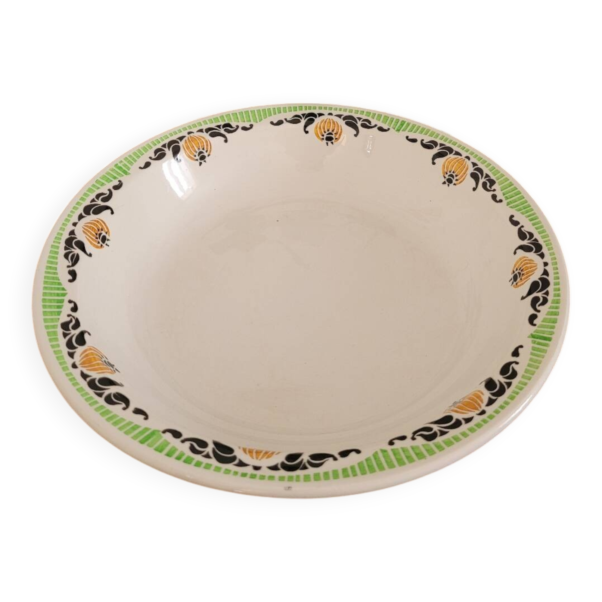 Large deep dish Maroussia Digoin