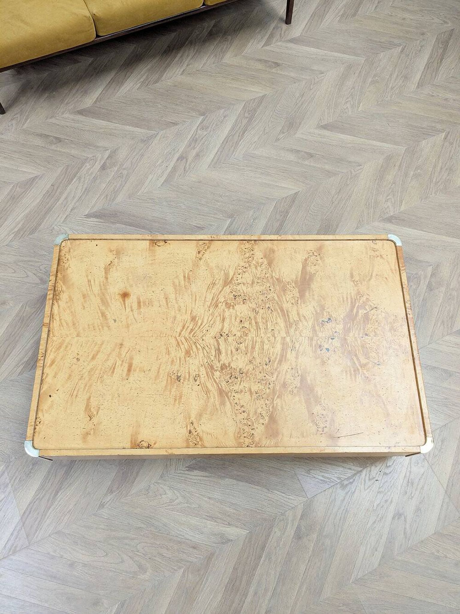 Vintage coffee table by Jean Claude Mahey