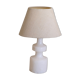 Geometric table lamp in alabaster 50s