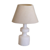 Geometric table lamp in alabaster 50s