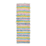 3x10 Pink & Blue Kilim Runner Rug, 94x294Cm