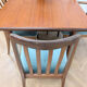 4 chaises et 2 fauteuils Gplan vintage en teck