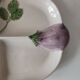 Plat de service barbotine