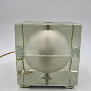 "Cubosfera" Table Lamp By Alessandro Mendini For Fidenza Vetraria, 1968