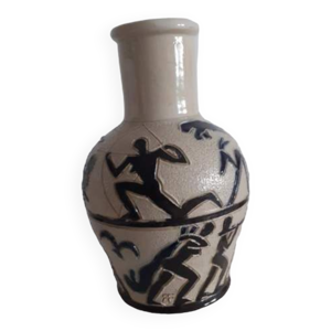 Vase céramique malicorne