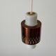 Mid-century brass and glass ceiling light, 1960s, Germany
