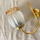 Vintage gold wall lamp