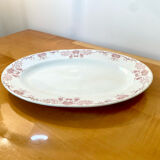 Plat de service oval Mistral Luneville