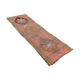 Vintage kurdish herki runner  290 x 95 cm