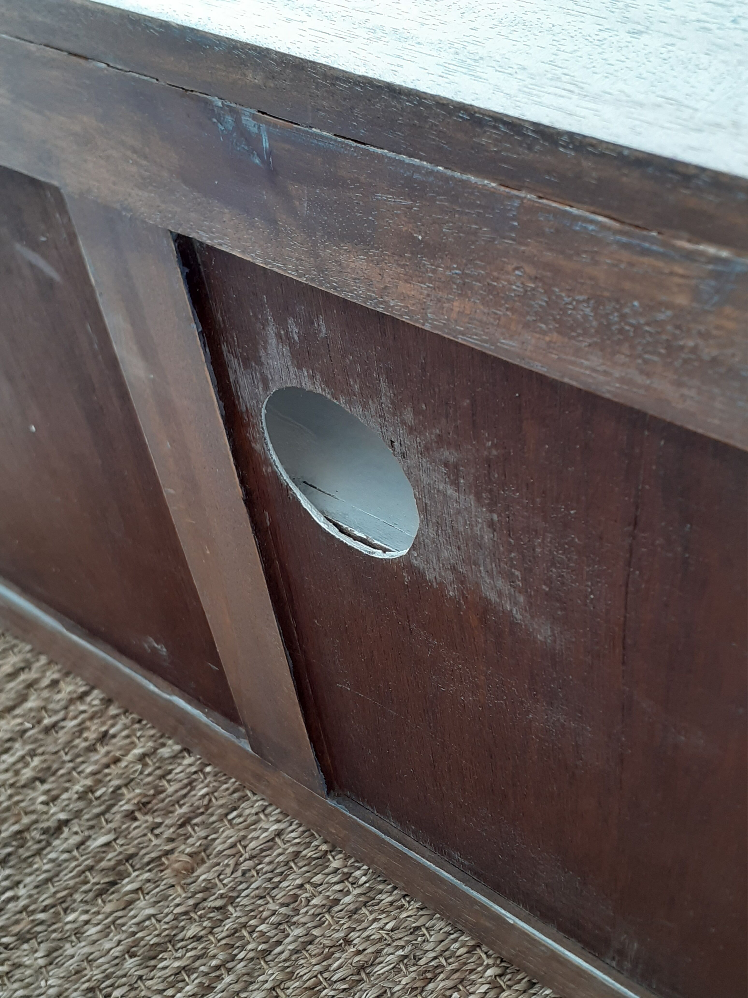 Raw wooden furniture