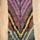 Colorful Boucherouite Berber rug - 104 x 202 cm