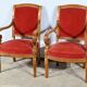 Pair of Cherry Wood Armchairs, Louis Philippe Period – 1st Part 19th