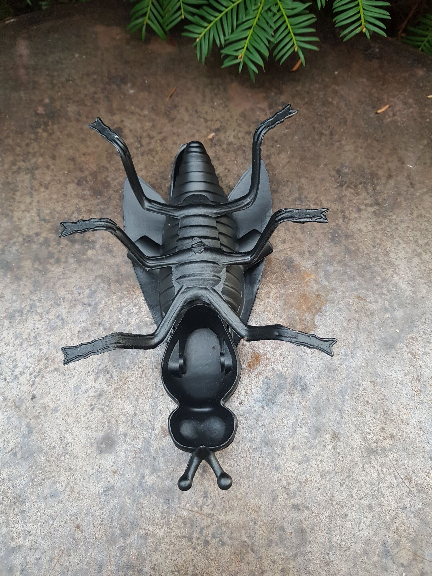 Cicada fly ashtray 1970