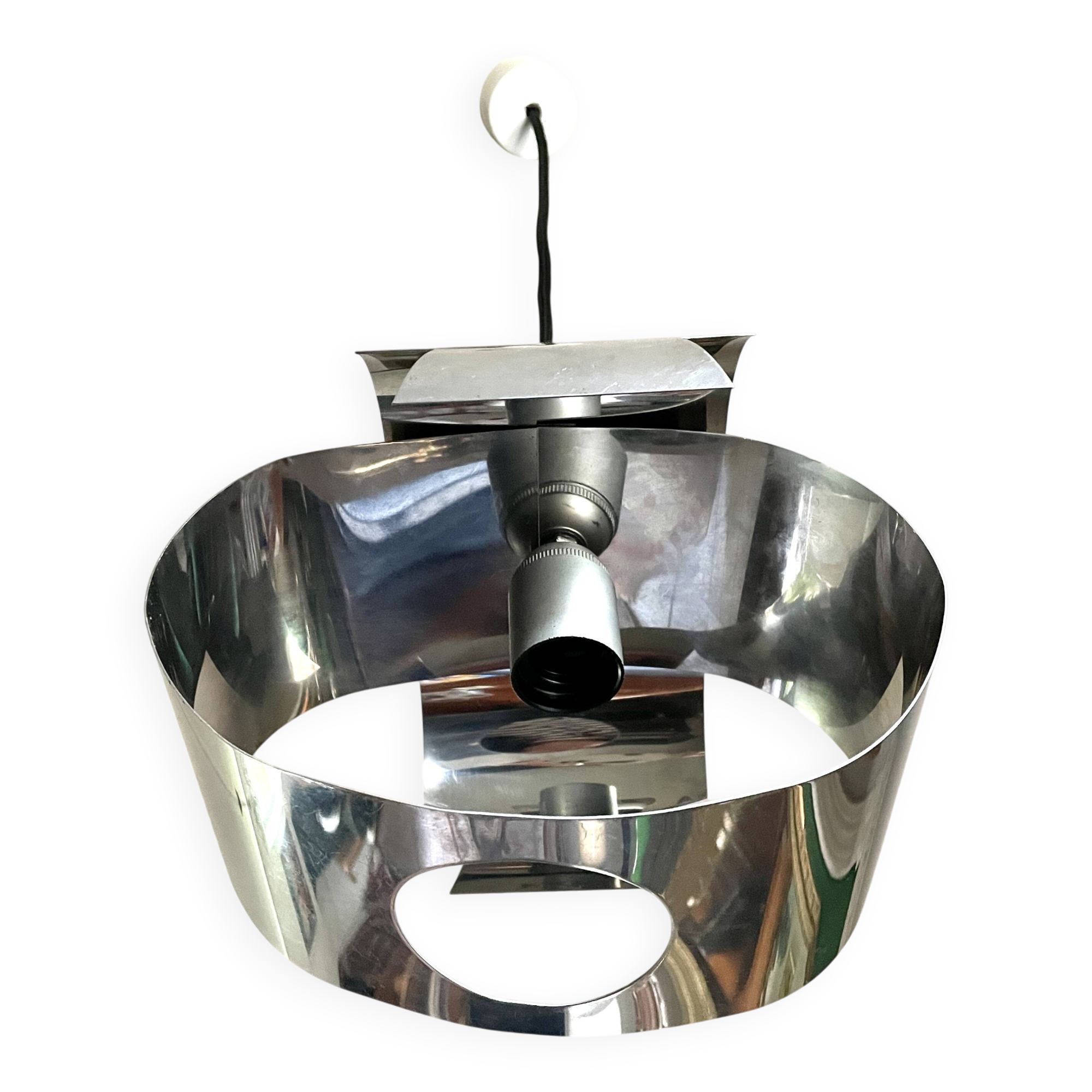 Suspension space age en chrome 1970